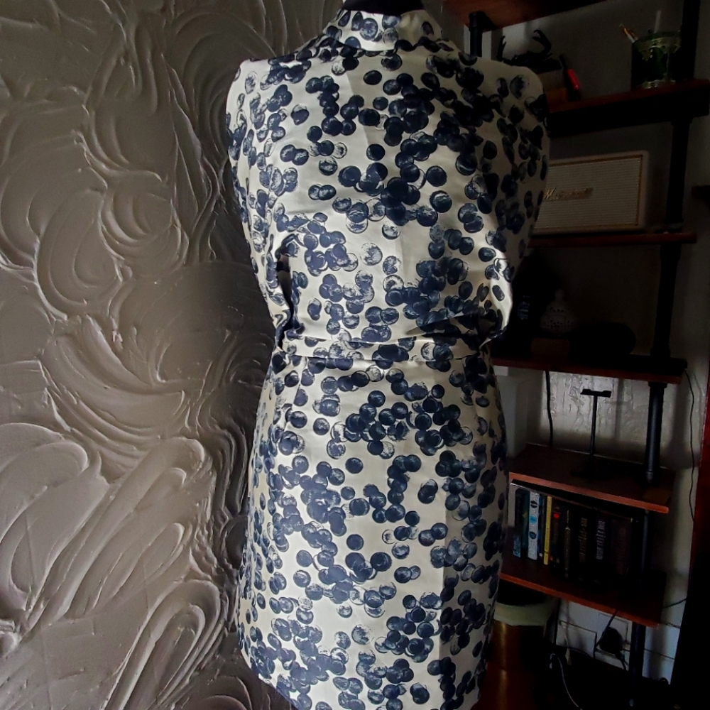 Asos white tapestry mini dress